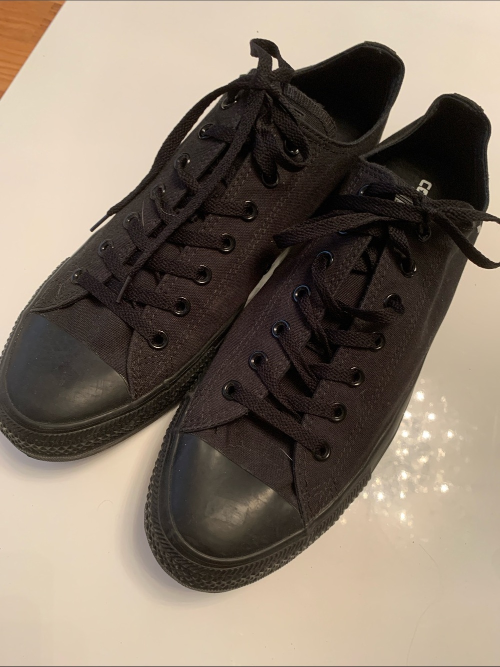 NWT Converse All Star Black Low-Top Canvas Men’s Sneakers Size 14